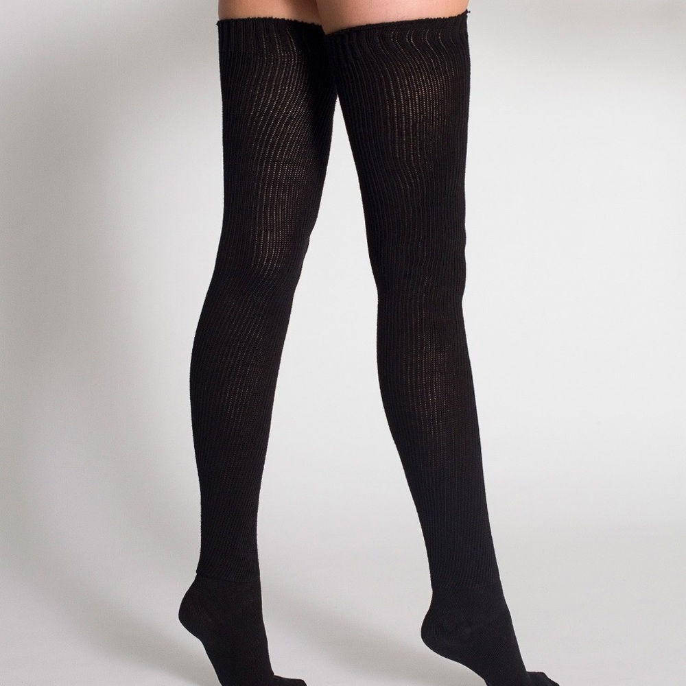 American Apparel Thigh High Socks